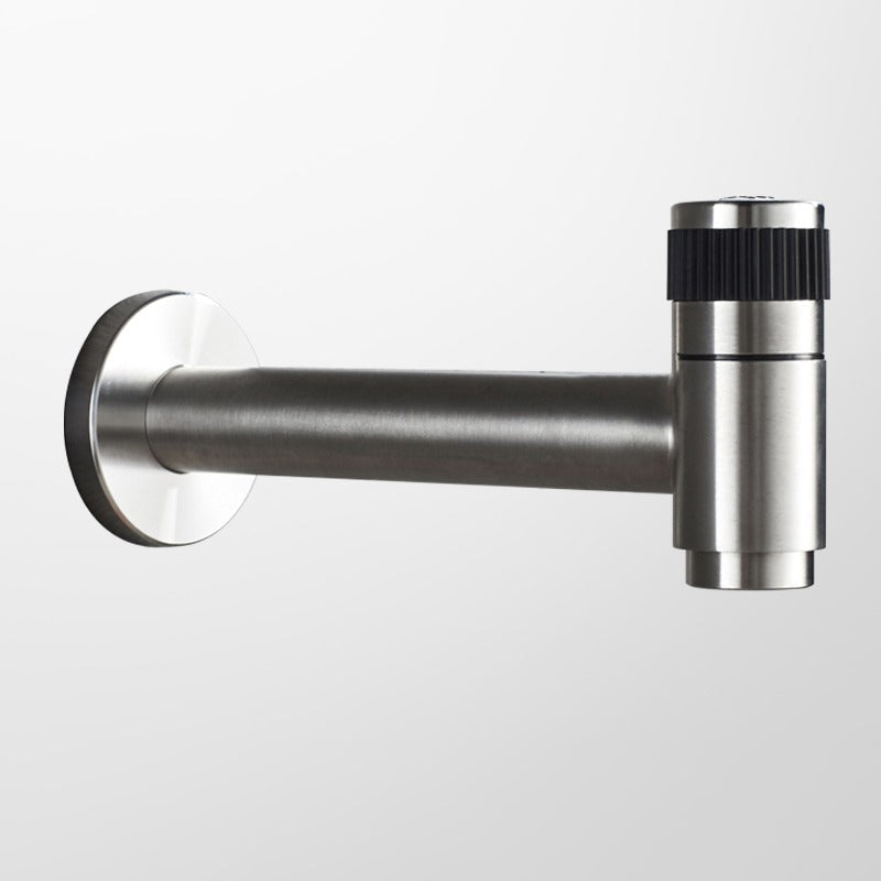 Robinet noir en acier inoxydable pour extérieur, jardin, cuisine ou évier de salle de bains