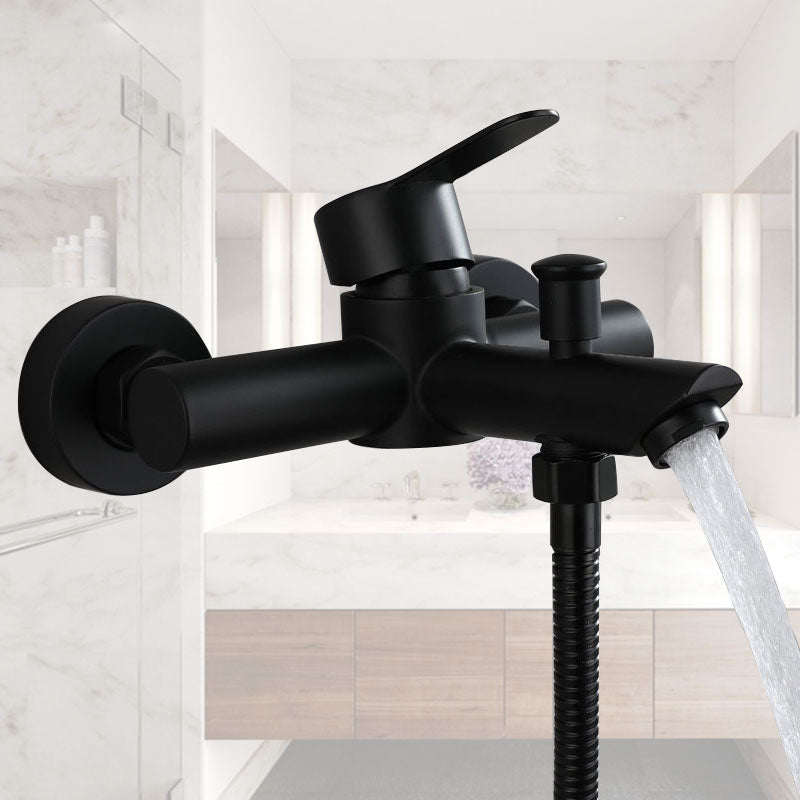 Robinet de douche en acier inoxydable à triple fonction, vanne mitigeuse