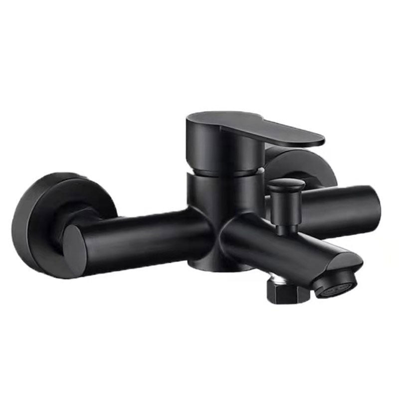 Robinet de douche en acier inoxydable à triple fonction, vanne mitigeuse