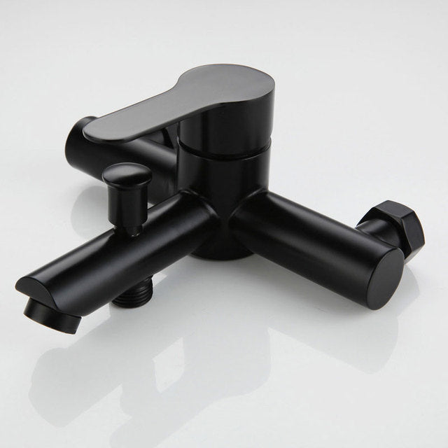 Robinet de douche en acier inoxydable à triple fonction, vanne mitigeuse