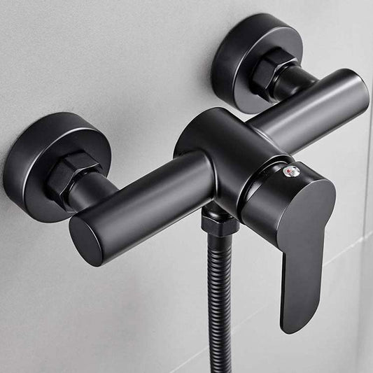 Robinet de douche en acier inoxydable à triple fonction, vanne mitigeuse