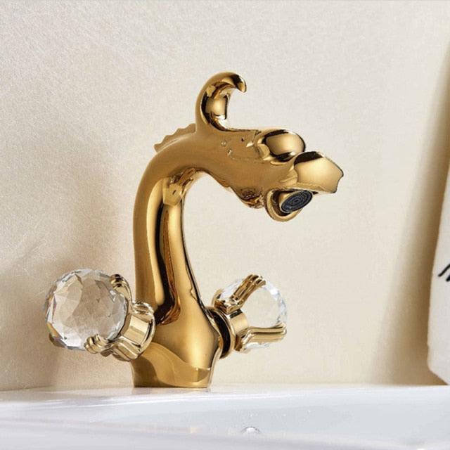 Robinet de lavabo Swan, mitigeur de salle de bains au design pour vasque