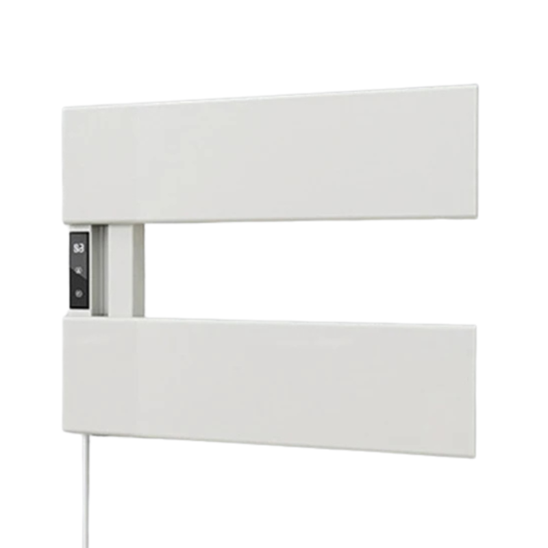 Chauffe-serviettes électrique étanche en aluminium avec minuterie