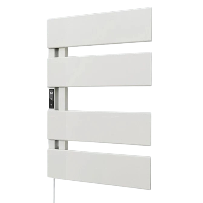 Chauffe-serviettes électrique étanche en aluminium avec minuterie