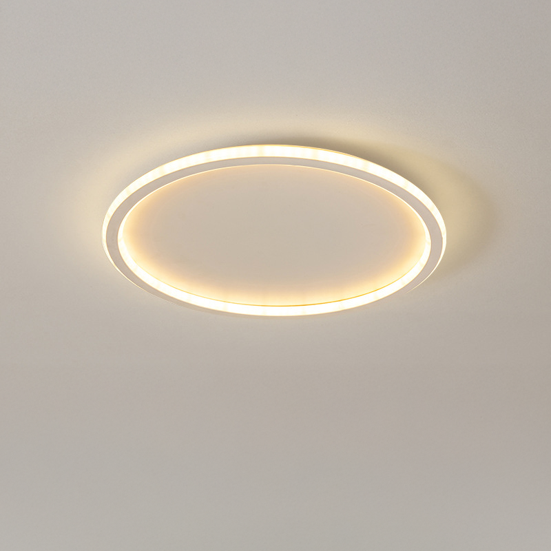 Plafonnier Rond Scandinave Éclairage Led Doux Et Moderne